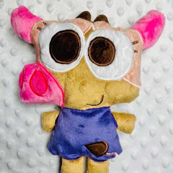 Lingo-kids Plush Toy 8.5" Cow Cat Robot Bird Panda Soft All 5 Character’s Safe - Picture 2 of 11